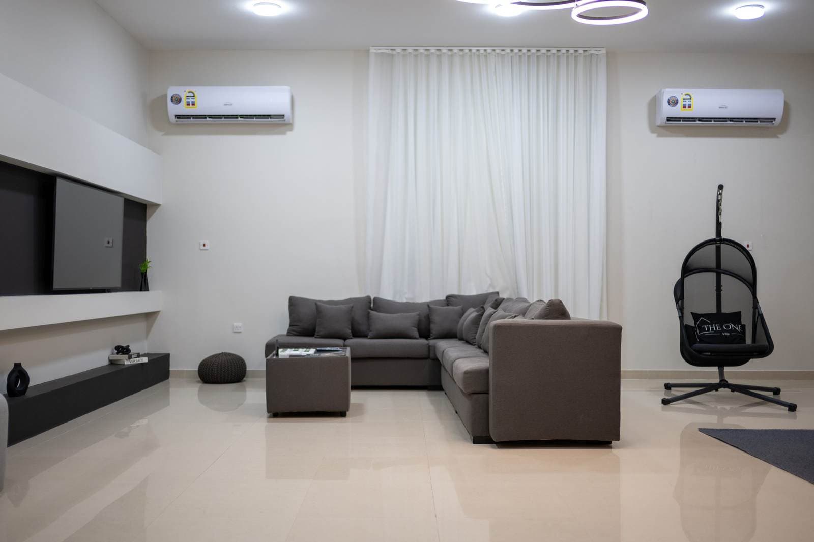 Living room seating area