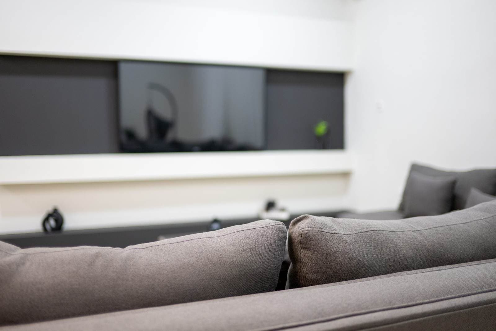 Living room with Smart TV